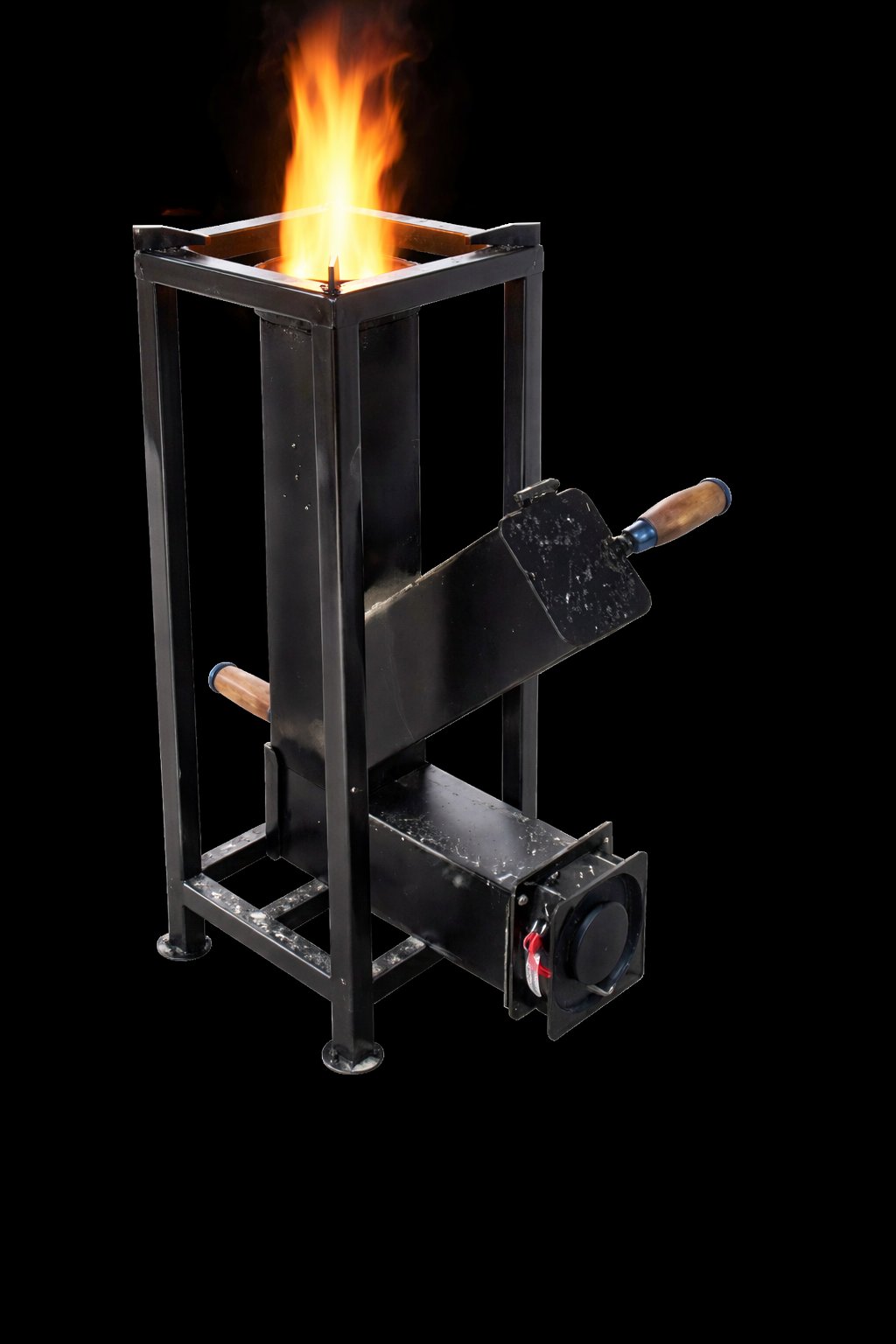 The Hotshot single-burner rocket stove
